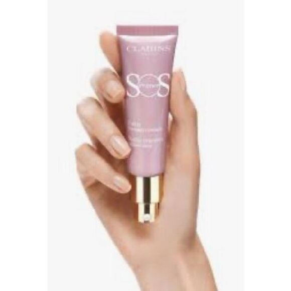 CLARINS - NWT - SOS Primer in Lavender. Corrects Sallow Skin. 1 oz Damaged Box - Picture 11 of 12
